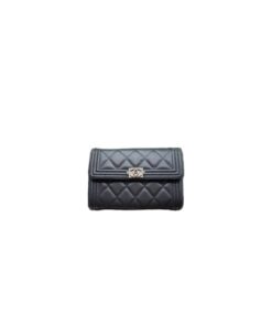 Chanel boy long wallet