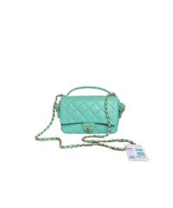 CHANEL Flap Bag with Top Handle(HIGH-END GRADE)