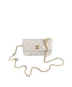 CHANEL Flap Phone Holder with Chain(HIGH-END GRADE)
