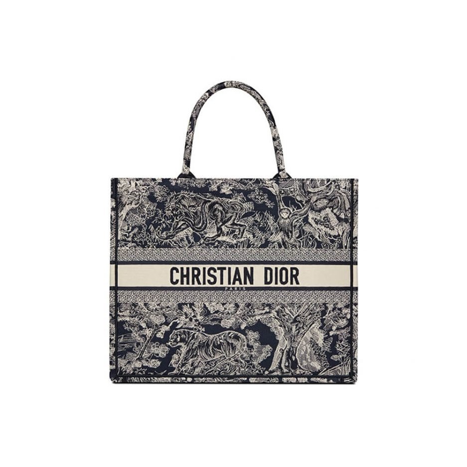 LARGE DIOR BOOK TOTE