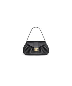 CELINE Medium POLLY bag in soft calfskin