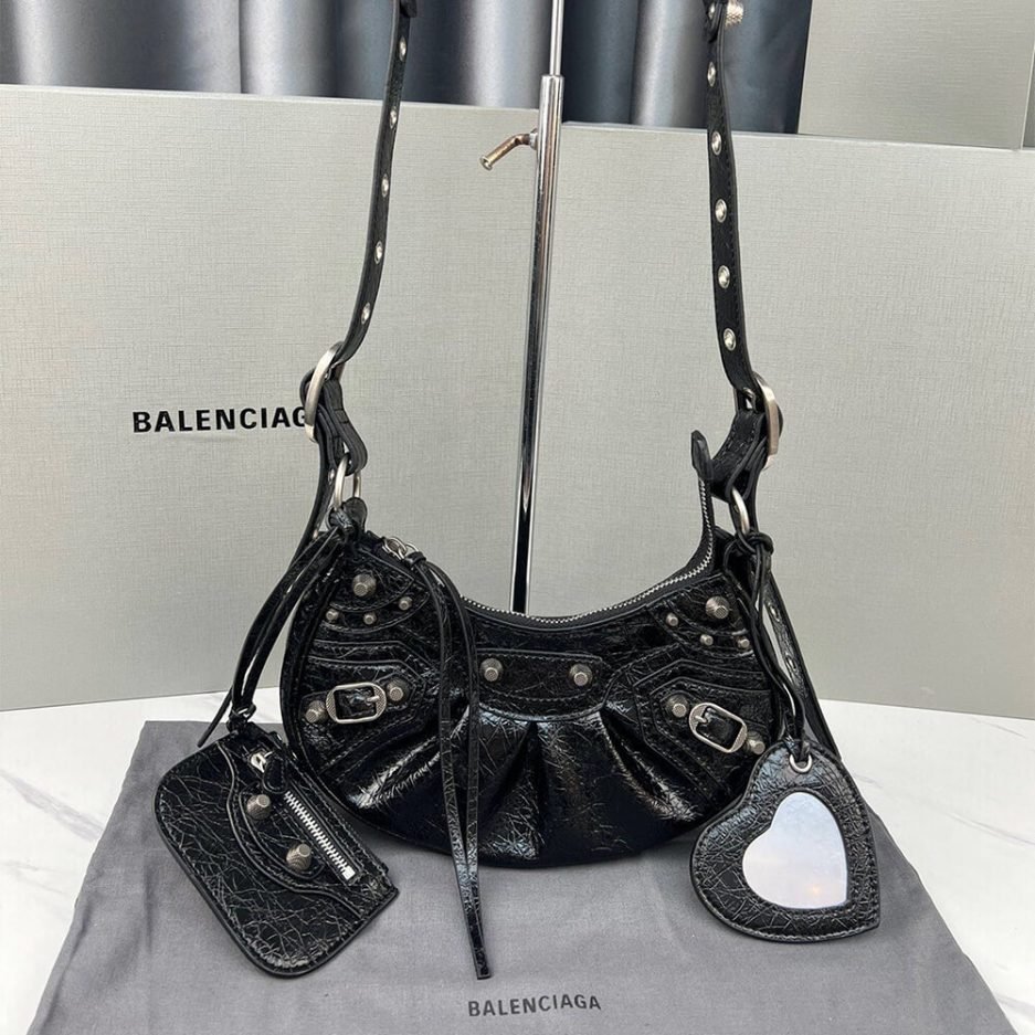 BALENCIAGA WOMEN’S LE CAGOLE XS SHOULDER BAG - Image 2