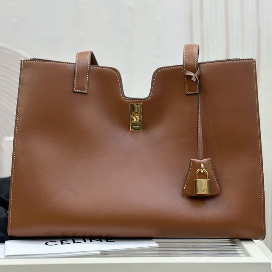 CELINE CABAS 16 IN SUPPLE SMOOTH CALFSKIN - Image 2