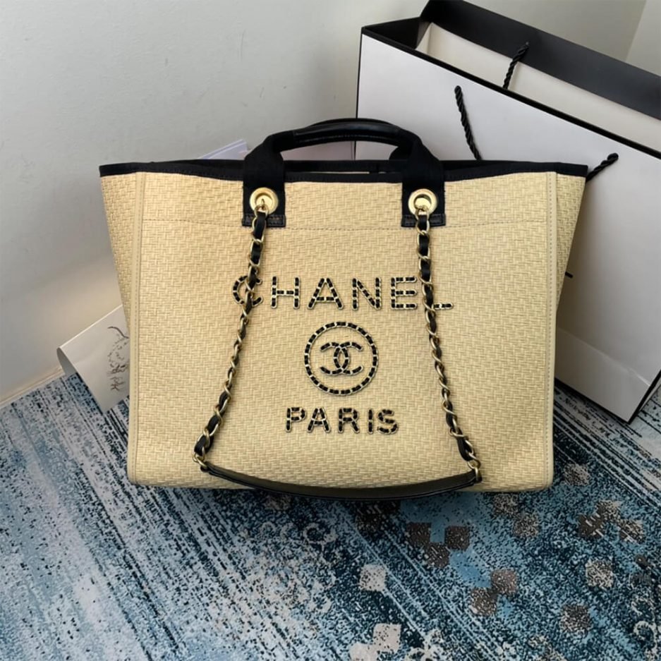 CHANEL Deauville Large Tote - Image 2