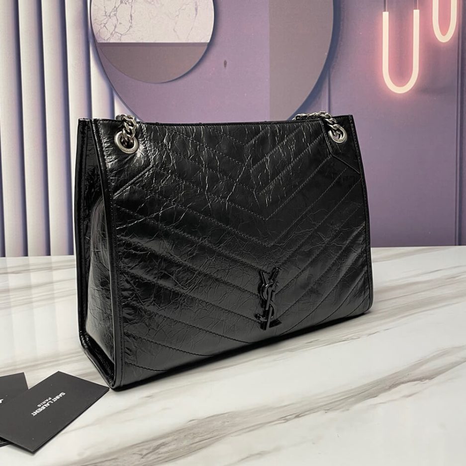 YSL NIKI SHOPPING IN VINTAGE LEATHER - Image 3