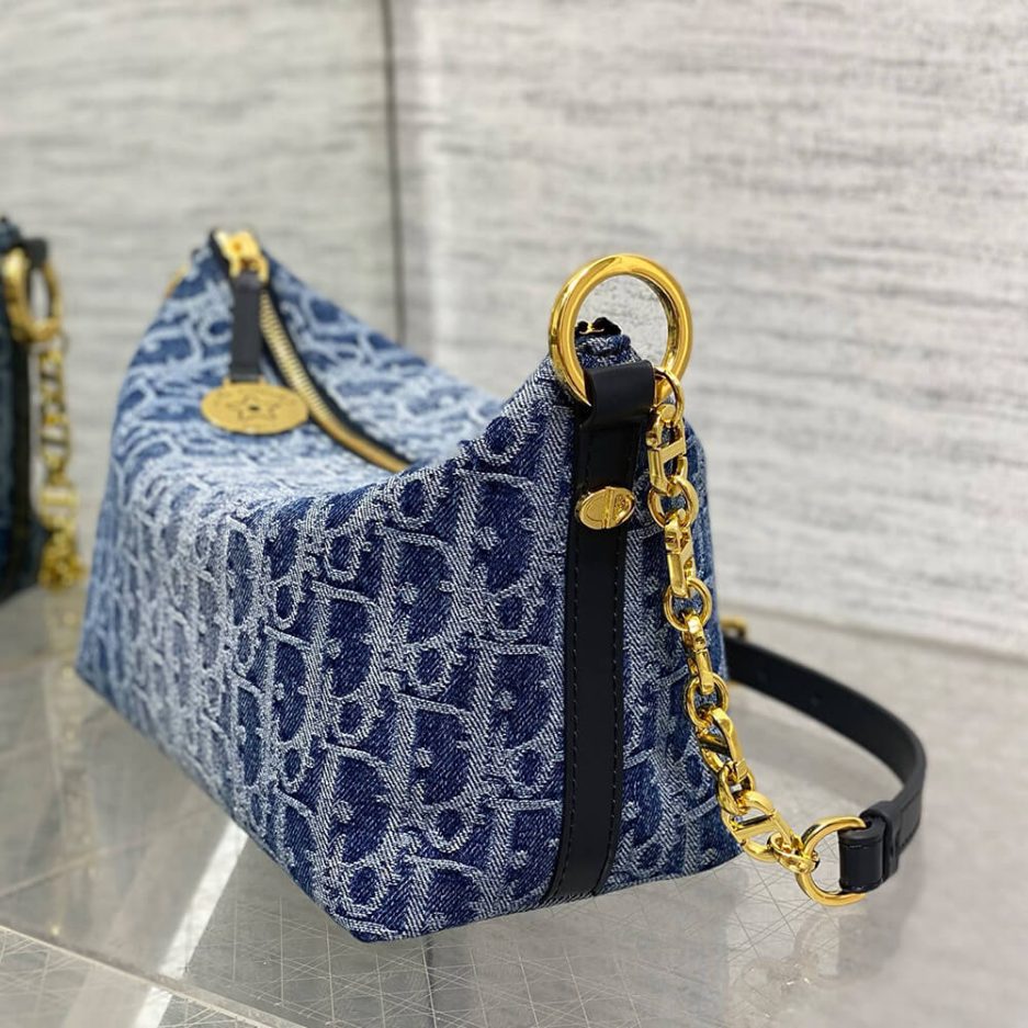 Diorstar Hobo Bag with Chain - Image 3
