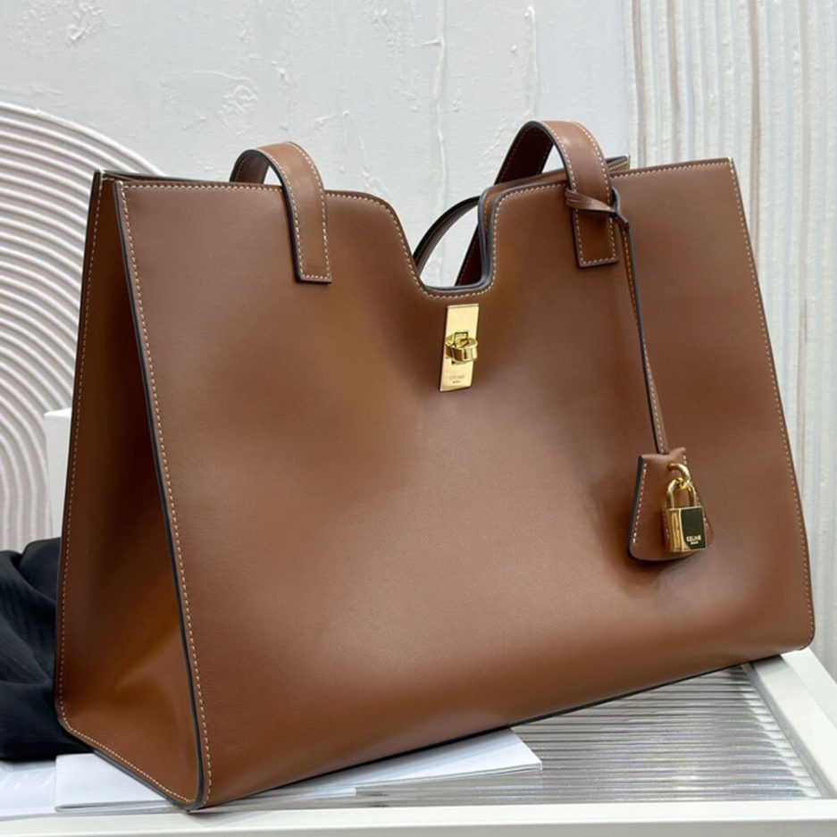 CELINE CABAS 16 IN SUPPLE SMOOTH CALFSKIN - Image 3