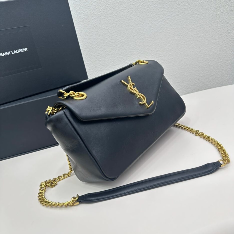 YSL CALYPSO small in plunged lambskin - Image 3