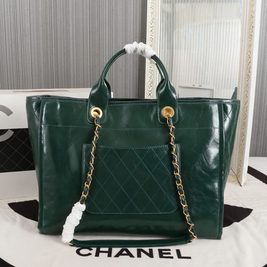 CHANEL LARGE DEAUVILLE TOTE - Image 4