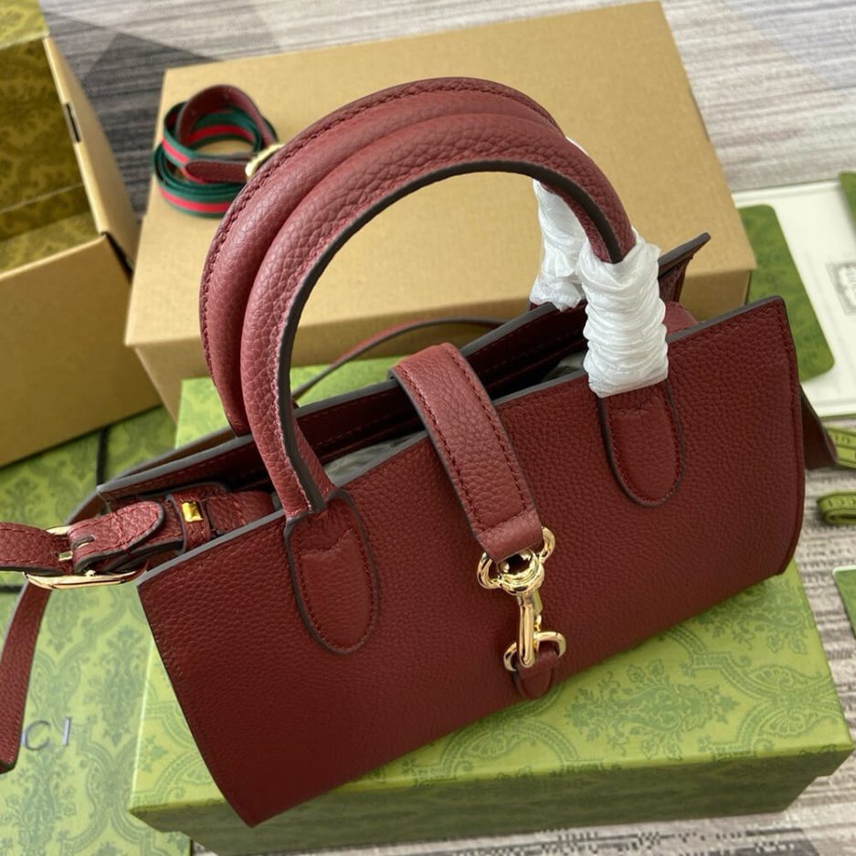 GUCCI SMALL TOTE BAG WITH HOOK CLOSURE - Image 5