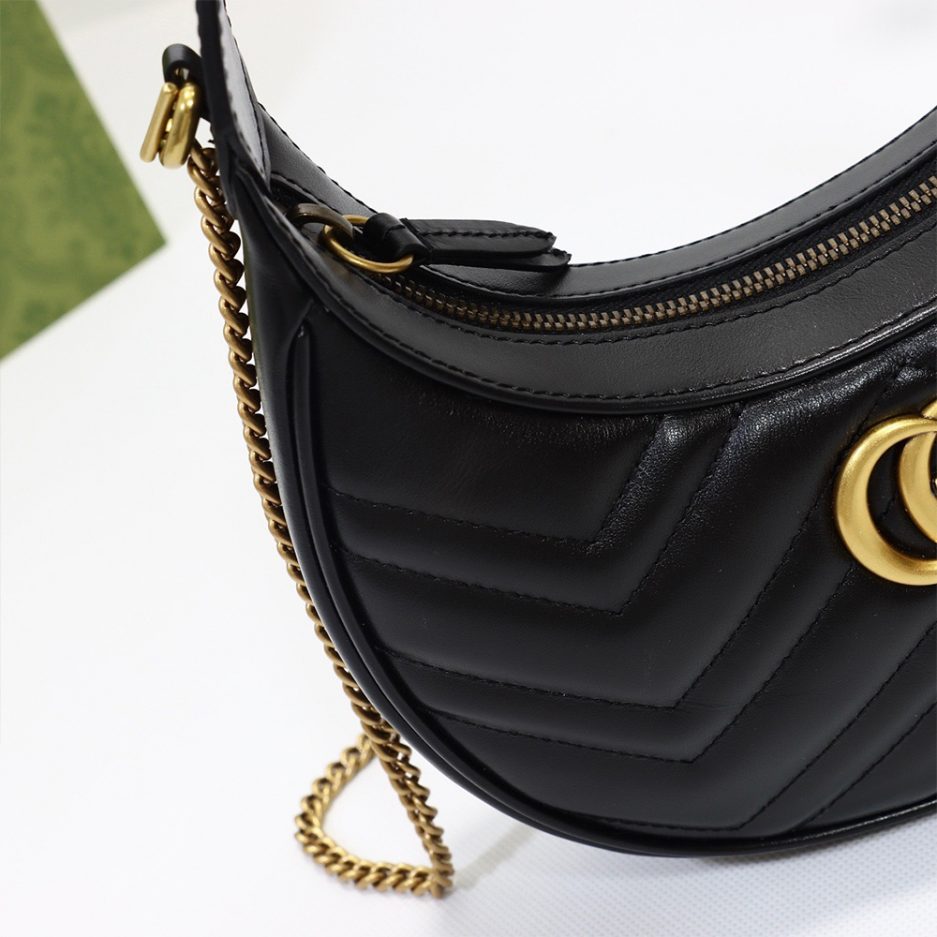 GG Marmont half-moon-shaped mini bag - Image 5