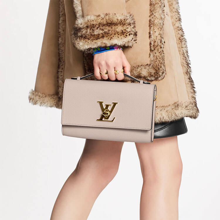 LV Lockme Clutch Purse - Image 7