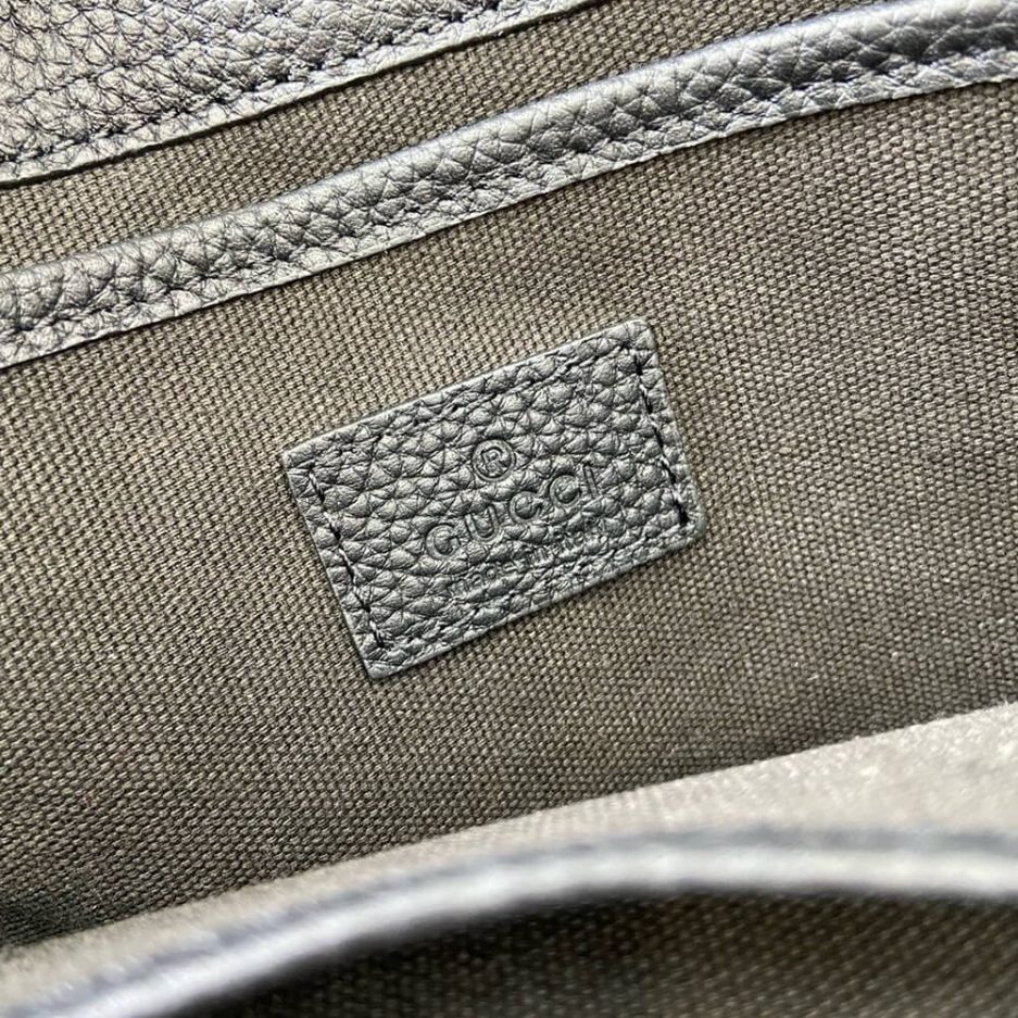 GUCCI SMALL TOTE BAG WITH HOOK CLOSURE - Image 7