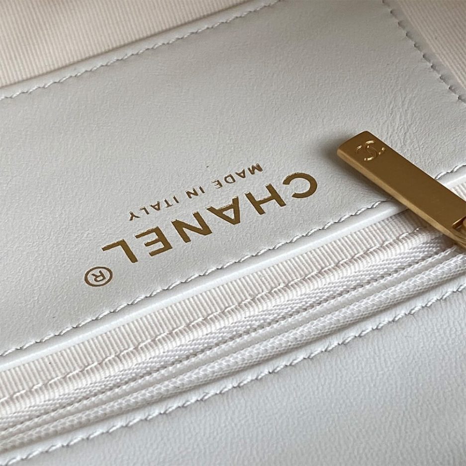 CHANEL Flap Bag with Top Handle(HIGH-END GRADE) - Image 7