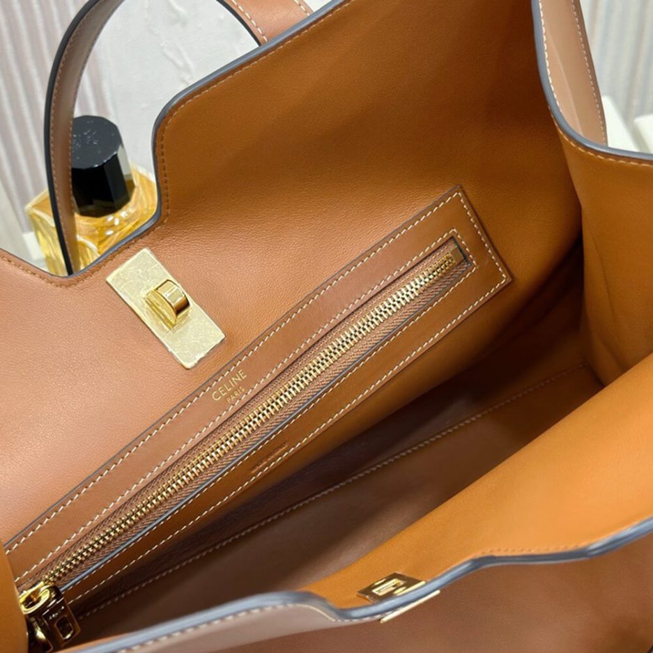 CELINE CABAS 16 IN SUPPLE SMOOTH CALFSKIN - Image 8