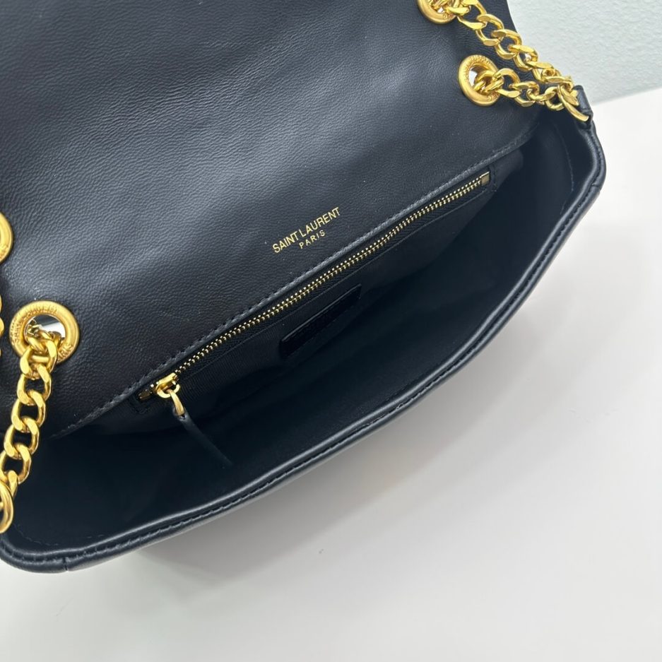 YSL CALYPSO small in plunged lambskin - Image 8