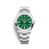 OYSTER PERPETUAL 124300 Series??green dial??